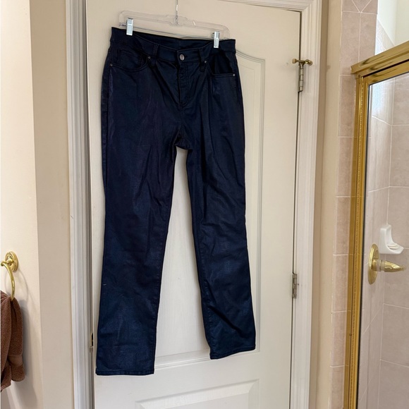 Chico's Deep Blue Boot Cut Jeans - Picture 5 of 8